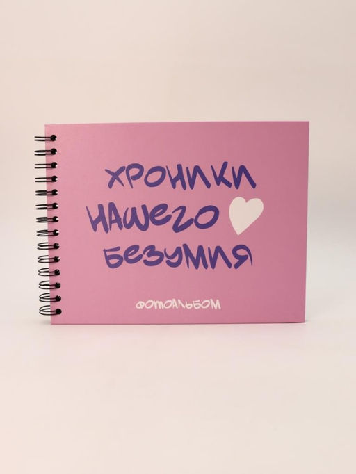 Фотоальбом "Хроники нашего безумия" (24,5 х 19 см)