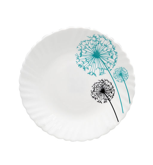Тарелка десертная 7,5" 19 см Lavenir "Одуванчики" стеклокерам. арт. LXP-75 7007 (99278)