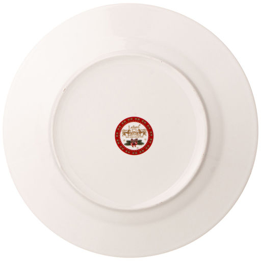 НАБОР ТАРЕЛОК ОБЕДЕННЫХ LEFARD ЕЛКА 2 ШТ. 27 СМ КРАСНЫЙ (КОР=9ШТ.)  фото 3