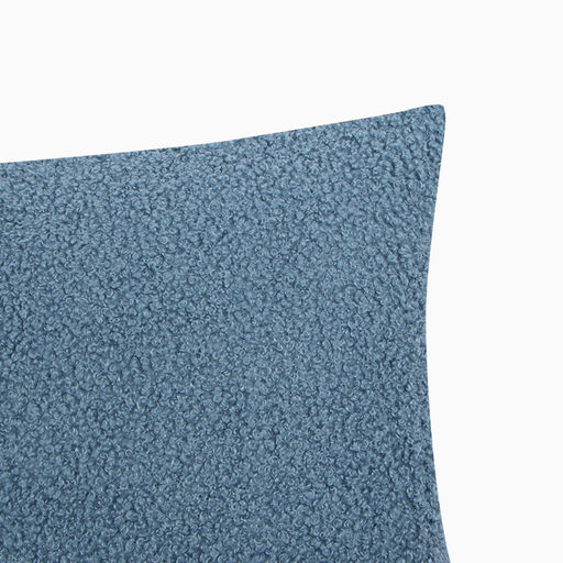 Наволочка декоративная Этель Boucle 43х43см, цвет синий, полиэстер  фото 2