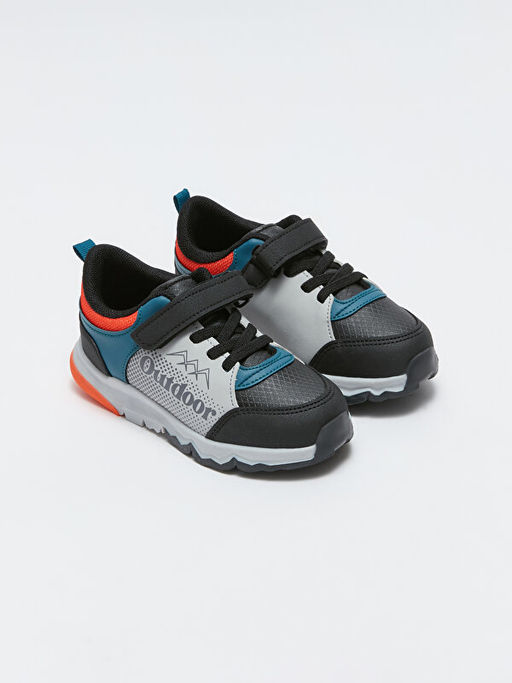 Ba?c?k ve C?rt C?rtl? Erkek ?ocuk Trekking Ayakkab?