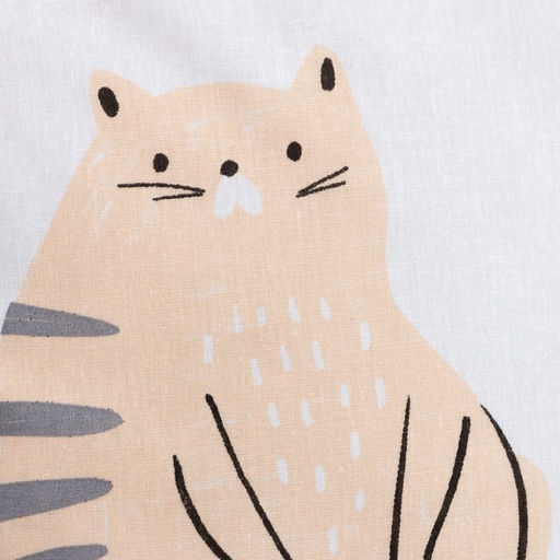 Постельное бельё Этель 1.5 сп Cat party, 143*215 см, 150*214 см, 50*70 см -1 шт,100% хлопок, бязь  фото 3