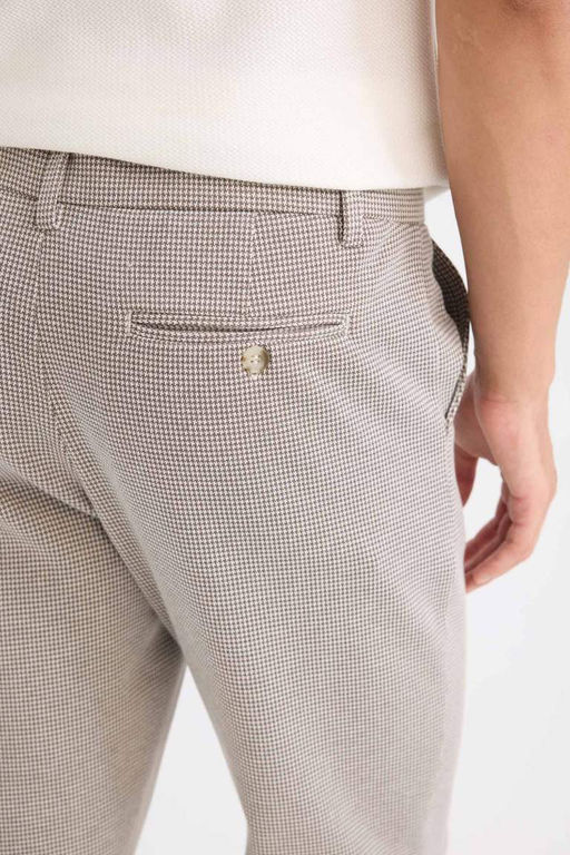 Индивидуальные габардиновые брюки стандартного кроя с карманами - Defacto фото 6