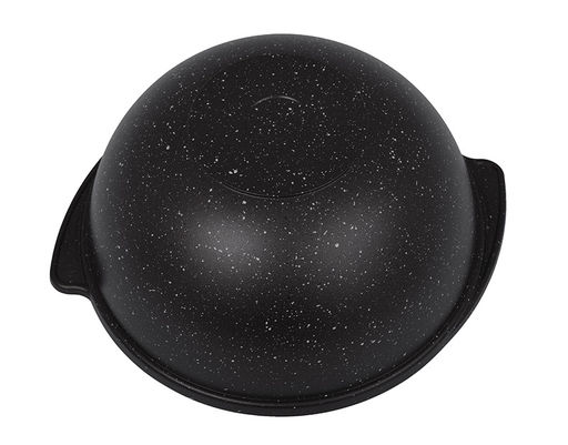 ЛА_АП_MARBLE (темный) Казан для плова 3,5 л со стекл.кр. арт. кмт37а