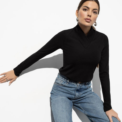 Джемпер Приятные воспоминания (black) - Charutti фото 4