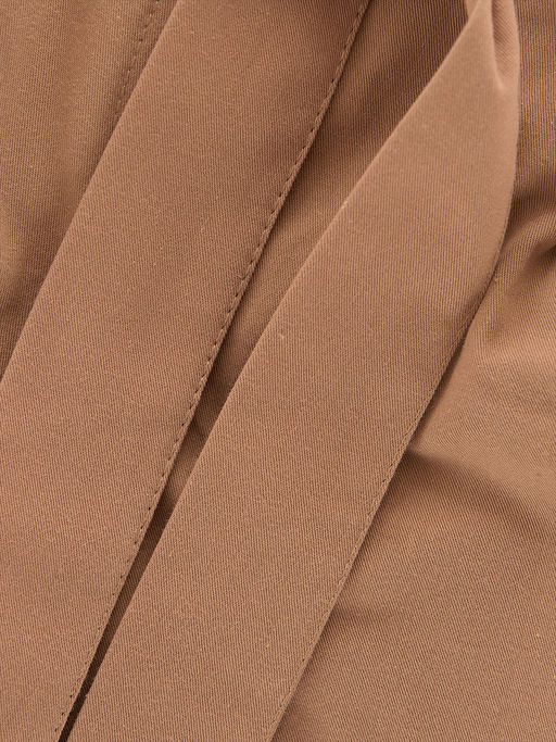 Брюки палаццо для девочки UD 7668 св.коричневый - Mini maxi фото 2