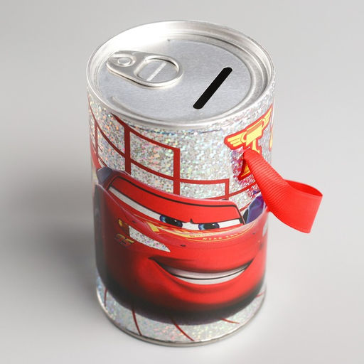 Копилка с голографией, 7.8 см ? 7.8 см ? 12 см Молния, Тачки - Disney фото 3