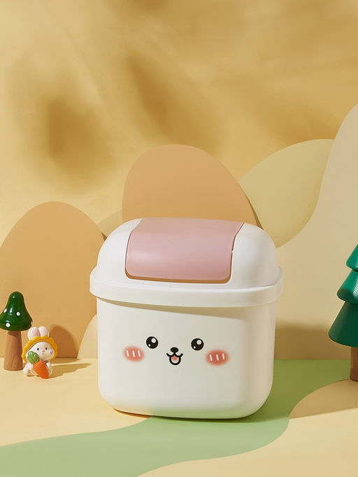 Мусорное ведро настольное "Bunny", white