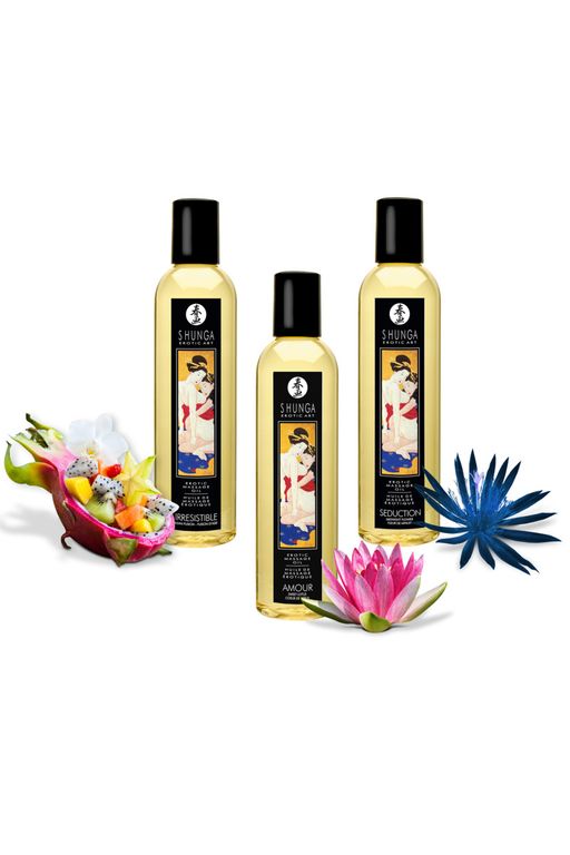 Масло для массажа Shunga Irresistible Asian Fusion, возбуждающее, 240 мл