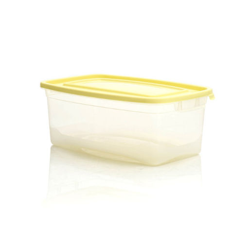 Контейнер для продуктов 1л прямоугольный п/эт. "Каскад"