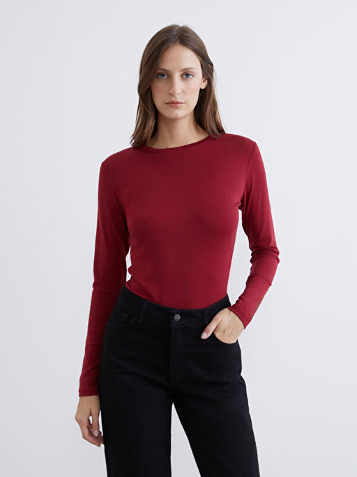 Bisiklet Yaka Kad?n Body