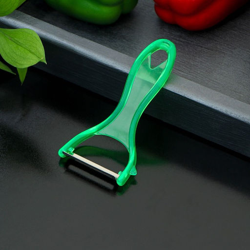 Цена за 6 шт. Овощечистка Доляна Леденец, 12,5 см, цвет МИКС фото 2