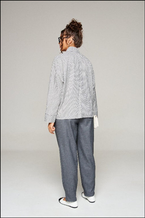 Комплект женский 6350, 3-х предметный: жакет, брюки, блузка - B&F фото 2