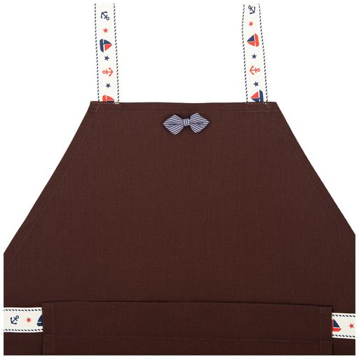 ФАРТУК МАЛЕНЬКИЙ ДЕКОРАТИВНЫЙ СУПЕР КОК ,КОРИЧНЕВЫЙ, 50 - Lefard фото 3