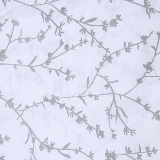 КПБ LoveLife 1.5 сп Ветви цв.белый 147*210,150*215,70*70 -1 шт,100% хлопок,бязь 120 г/м2 102236  фото 3