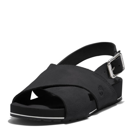 Сандалии Timberland Malibu Waves Sandal Cross Strap черные  фото 4