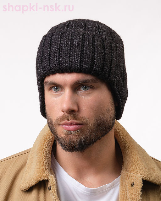 Маркиз Ушанка мужская флис (56-58)