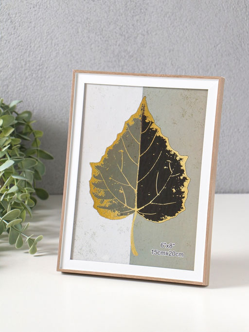 Фоторамка пластик 15х20 см "Современная классика" беж и белый 20,8х15,8х1,5 см