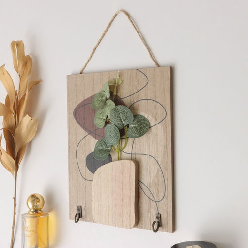 Настенные крючки декоративные Абстракция. Каракули. Цветок, дерево, 1.5?19.5?23.5 см