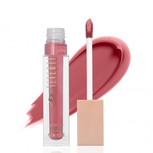 Neverti NP801 Жидкая матовая помада для губ тон 007 "Stay In Flexi Matte Liquid Lipstick"