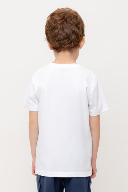 КР 302751/белый к566 фуфайка (футболка) для мал - Crockid фото 3