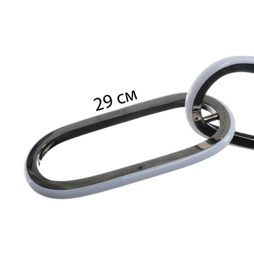 Светильник с ПДУ «Меган» 4хLED 45 Вт 3000-6000К черный хром 89×18×23-123 см