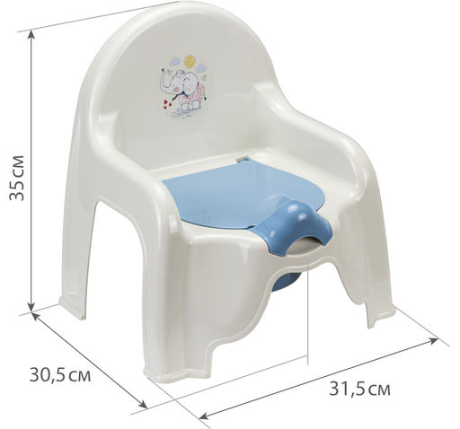 Горшок-стульчик детский арт.М2596
