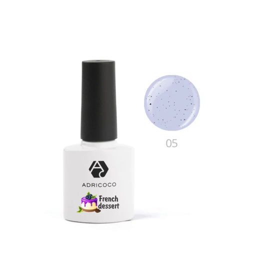 ADRICOCO Гель-лак для ногтей / French dessert №05, фруктовый пай, 8 мл  фото 33