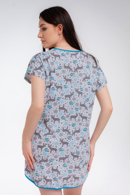 Туника женская Социал голубой - Амадэль фото 8