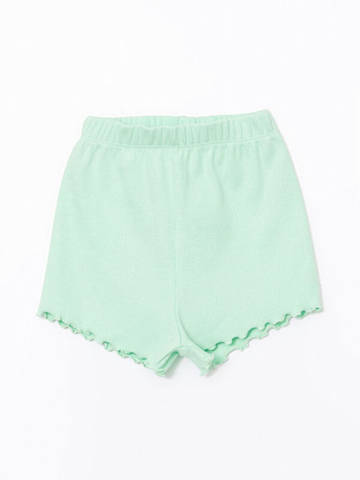 Beli Lastikli Basic K?z ?ocuk ?ort