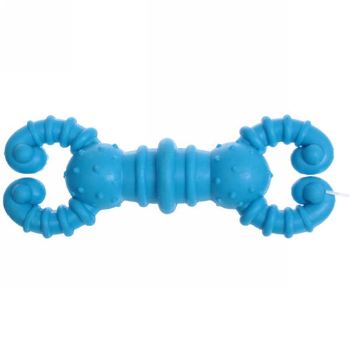 Цена за 6 шт. Игрушка для собаки "Bubble gum-Краб" 12,7см цвет голубой Ultramarine