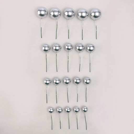 Набор для украшения Бусины, цвет серебро - Страна карнавалия фото 2