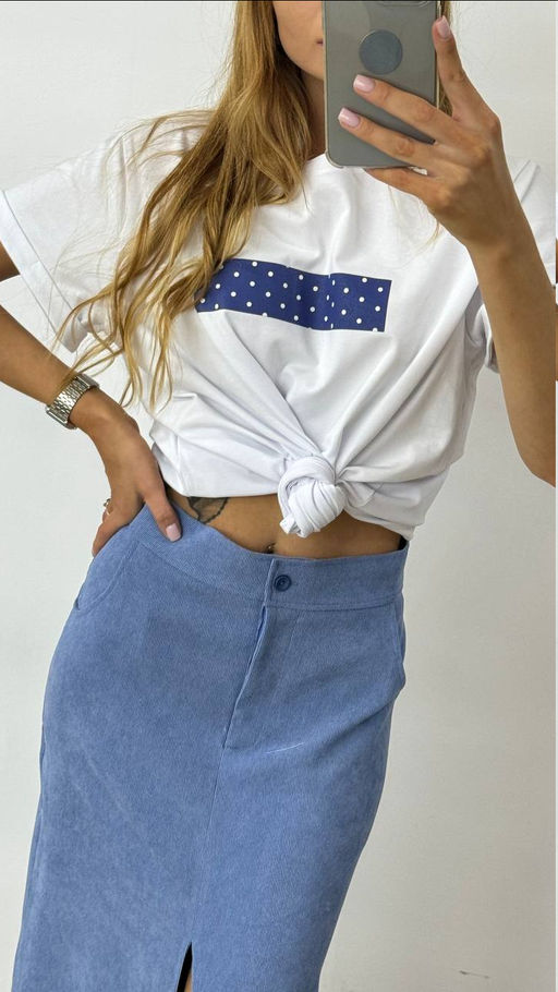 Юбки ЮБ 354п-1 Красный / Экрю - T.C.T фото 8