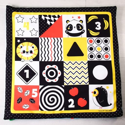 Развивающий коврик с дугами по мтеодике Гленна Домана, 85х85 см, Крошка Я  фото 7