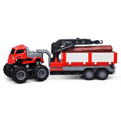 Машина "Мега лесовоз" в коробке