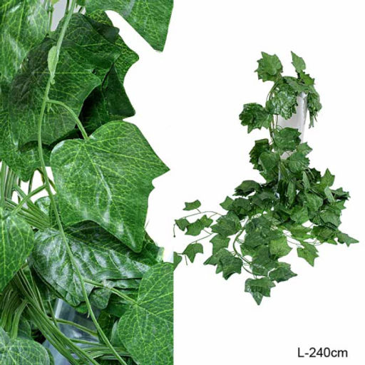 Искусственные листья Лианы 12 штук 2,4 м / 149NA-22 /уп 5/100/ - Галеонтрейд фото 4