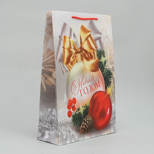 Пакет ламинированный вертикальный Праздник для тебя, L 28 38 9 см - Доступные радости фото 2