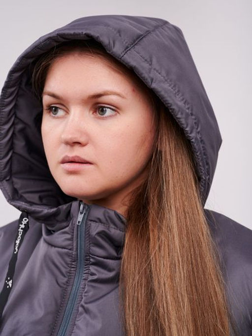 Куртка демисезонная Нэт серый - Yollochka фото 8