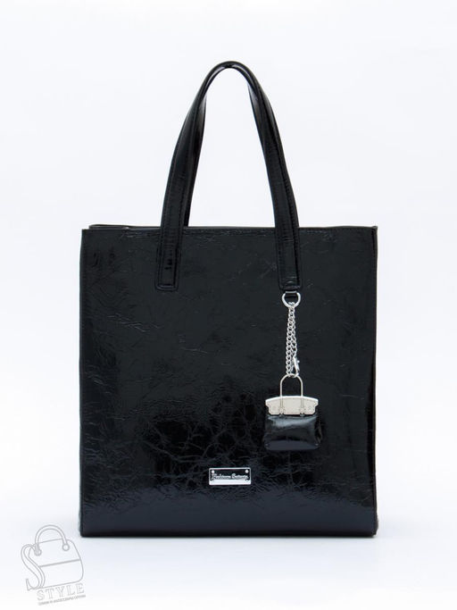 Сумка женская кожаная 91147SP black Velina Fabbaino-Safenta в Новосибирске