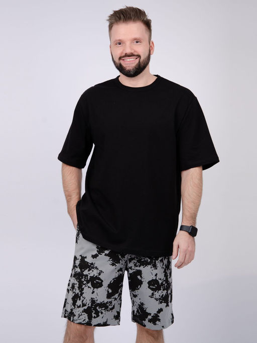 Комплект "Бэкграунд" шорты, трикотаж