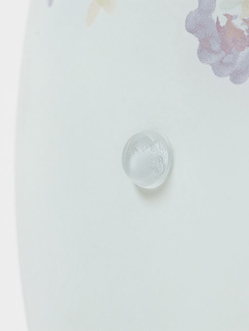 Фруктовница Доляна Букет незабудок, d=20/25 см, h=24 см, стекло, рисунок  фото 4