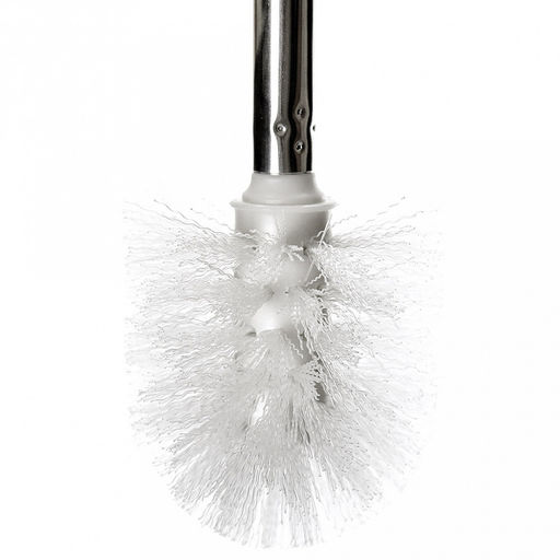 Ерш унитазный пластмассовый со съемной ручкой "Париж" 45см, с подставкой д13,5см h12см, мятный (Китай)