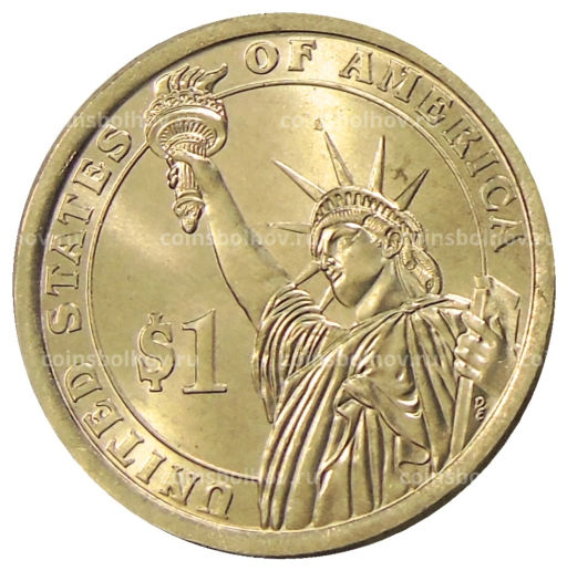 Монета 1 доллар 2015 года Р США 34-й президент США Дуайт Эйзенхауэр