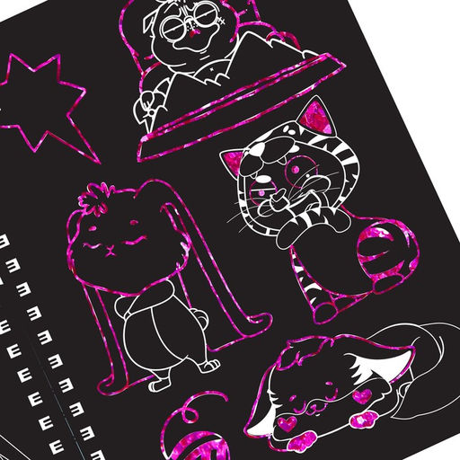 Творческая книга Гравюры. Фламинго, 14 стр. - Буква-Ленд фото 4