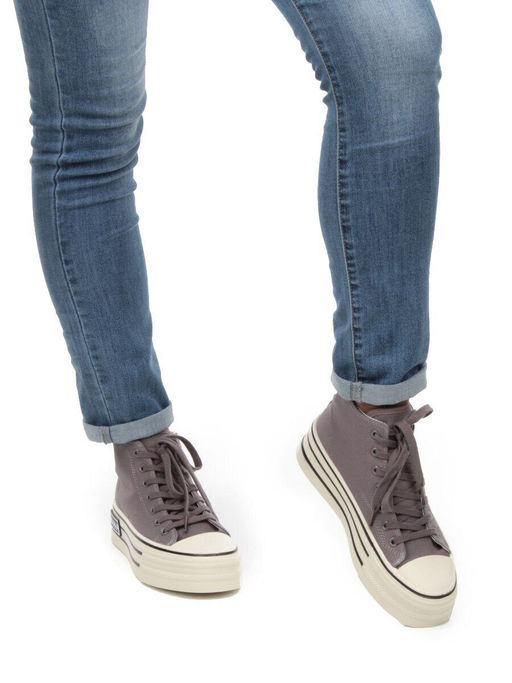 05-6037-6 Кроссовки женские (искусственные материалы) - No name фото 2