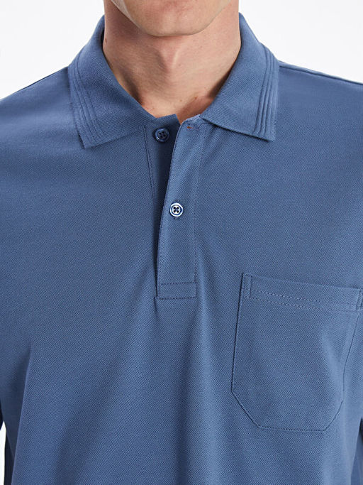 Polo Yaka K?sa Kollu Pike Erkek Ti??rt