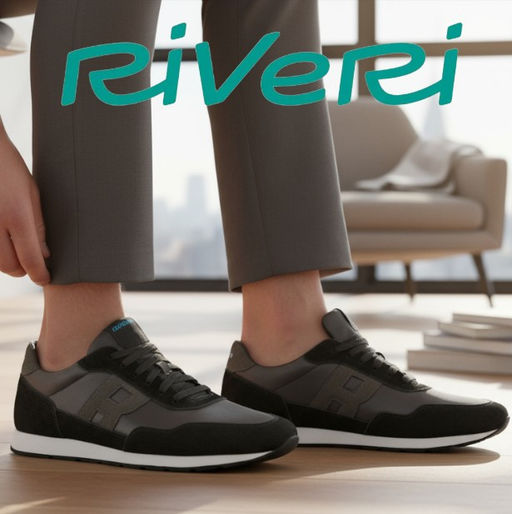 Кроссовки Riveri мужские нубук фото 2