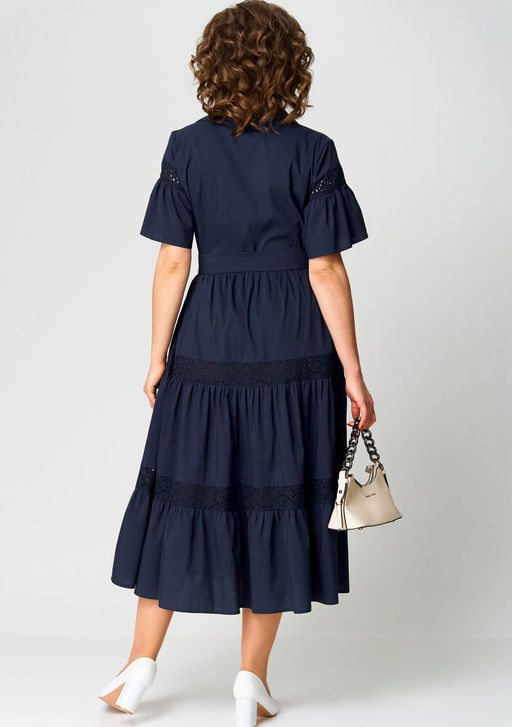 Платье EVA GRANT 7181Е темно-синий