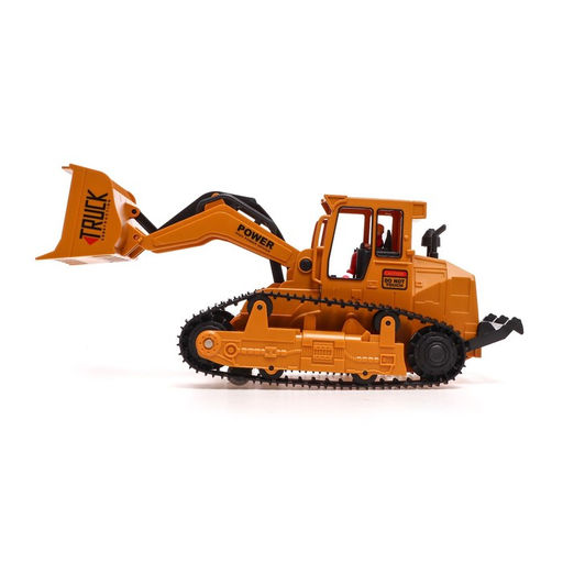 Бульдозер радиоуправляемый Стройтехника, подвижный ковш, работает от аккумулятора - Автоград фото 4