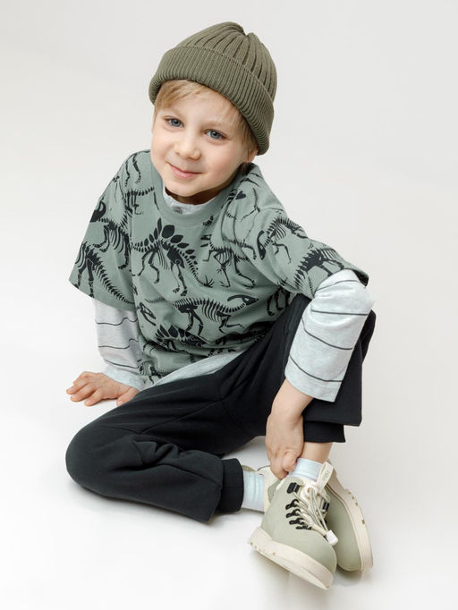 КР 400603/черный 4007 к610 брюки для мал